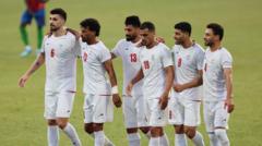 Source-feed image associated with Iran's football team granted visas to enter US for World Cup, officials say