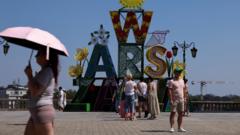 Source-feed image associated with Europe's heatwave linked to 1,300 deaths, WHO says, as Germany hits record 41.7C