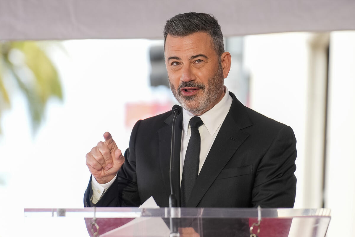 Source-feed image associated with Jimmy Kimmel Cries and Calls Adam Carolla His ‘Life Partner’ at Hollywood Walk of Fame Ceremony: ‘If That Sounds Gay to You, It Was and It Is’
