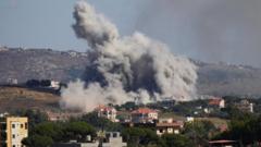 Source-feed image associated with Israel and Hezbollah agree ceasefire, US says, as more Lebanon strikes reported