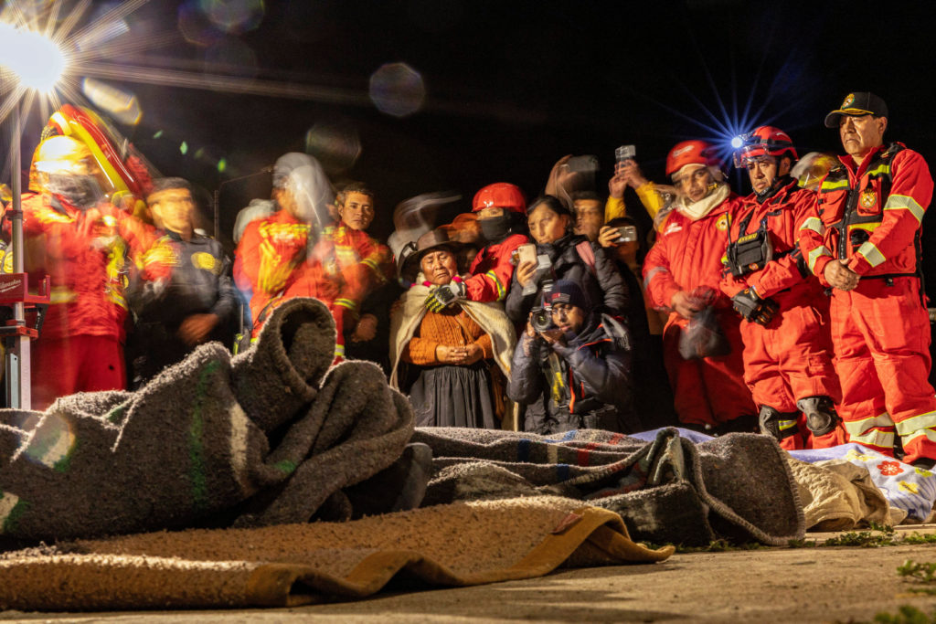 Source-feed image associated with 5.5 magnitude earthquake hits Peru's Andes region and kills at least 6 people