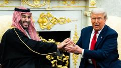 Source-feed image associated with US signs landmark nuclear deal with Saudi Arabia