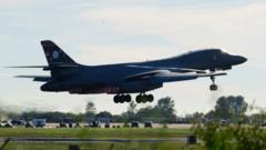 Image from linked report: UK insists military base is safe after US withdraws bombers