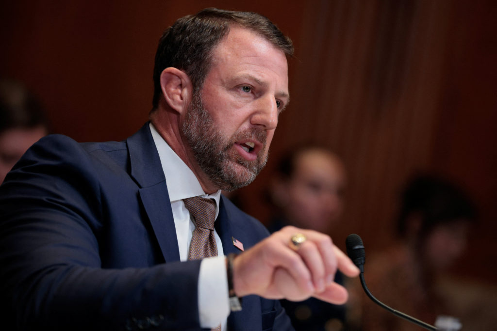 Source-feed image associated with WATCH: Mullin testifies before House committee on DHS oversight