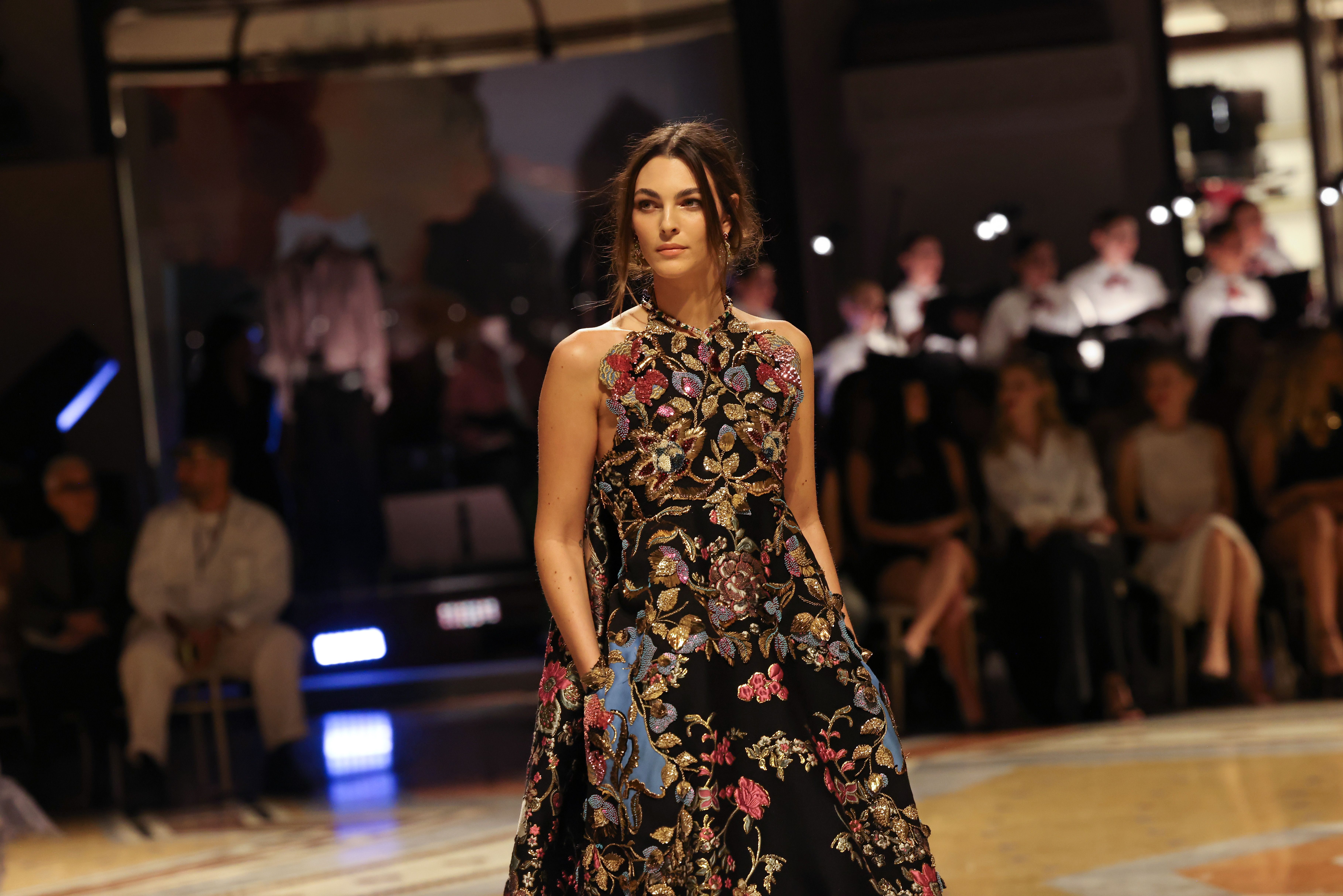 Image from linked report: Vittoria Ceretti Began Vogue World 2026 in a Dazzling Valentino Haute Couture Gown—Then Returned in Custom Prada