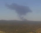 Source-feed image associated with Eight presumed dead after B-52 bomber crashes at California air force base