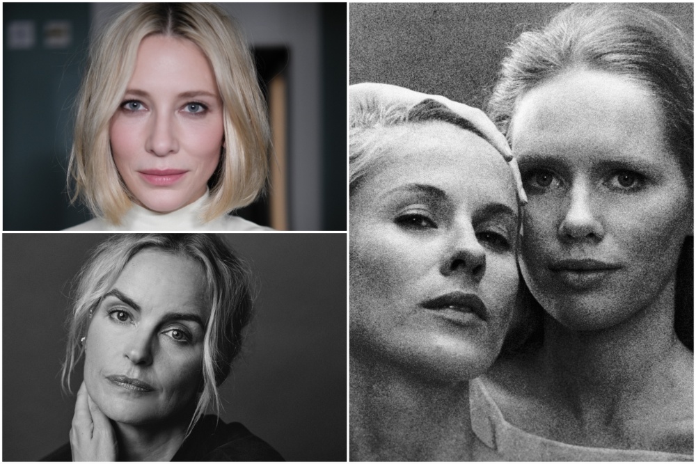Source-feed image associated with Cate Blanchett, Nina Hoss on the Friendship Driving ‘Elektra/Persona’ at London’s National Theatre: ‘There’s a Lot of Masking and Unmasking’