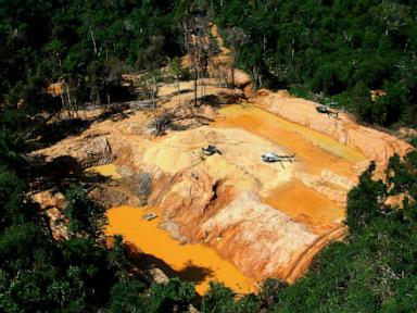 Source-feed image associated with Gold mining expands fastest on Indigenous lands in Brazil’s Amazon, new analysis finds