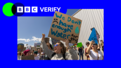 Source-feed image associated with Examining US official's claim that data centres 'don't use water'