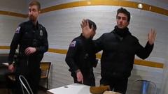 Image from linked report: Newly released video shows Luigi Mangione’s arrest