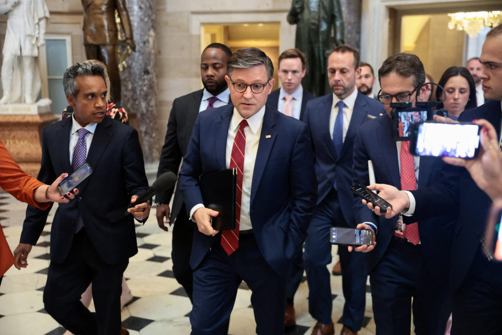 Source-feed image associated with House passes resolution for first time to halt military action against Iran in rebuke of Trump