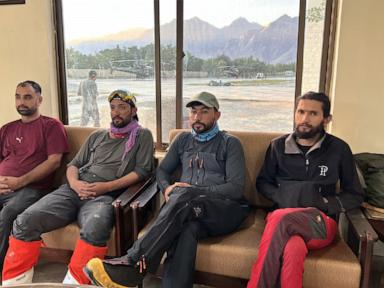 Source-feed image associated with Search resumes for missing climbers after avalanche on Pakistan's Broad Peak