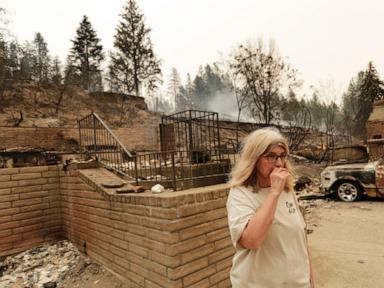 Source-feed image associated with Fires near Spokane, Washington, have burned 600 structures and forced 60,000 evacuations