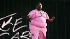 Source-feed image associated with US rapper BigXthaPlug arrested on drug and gun charges