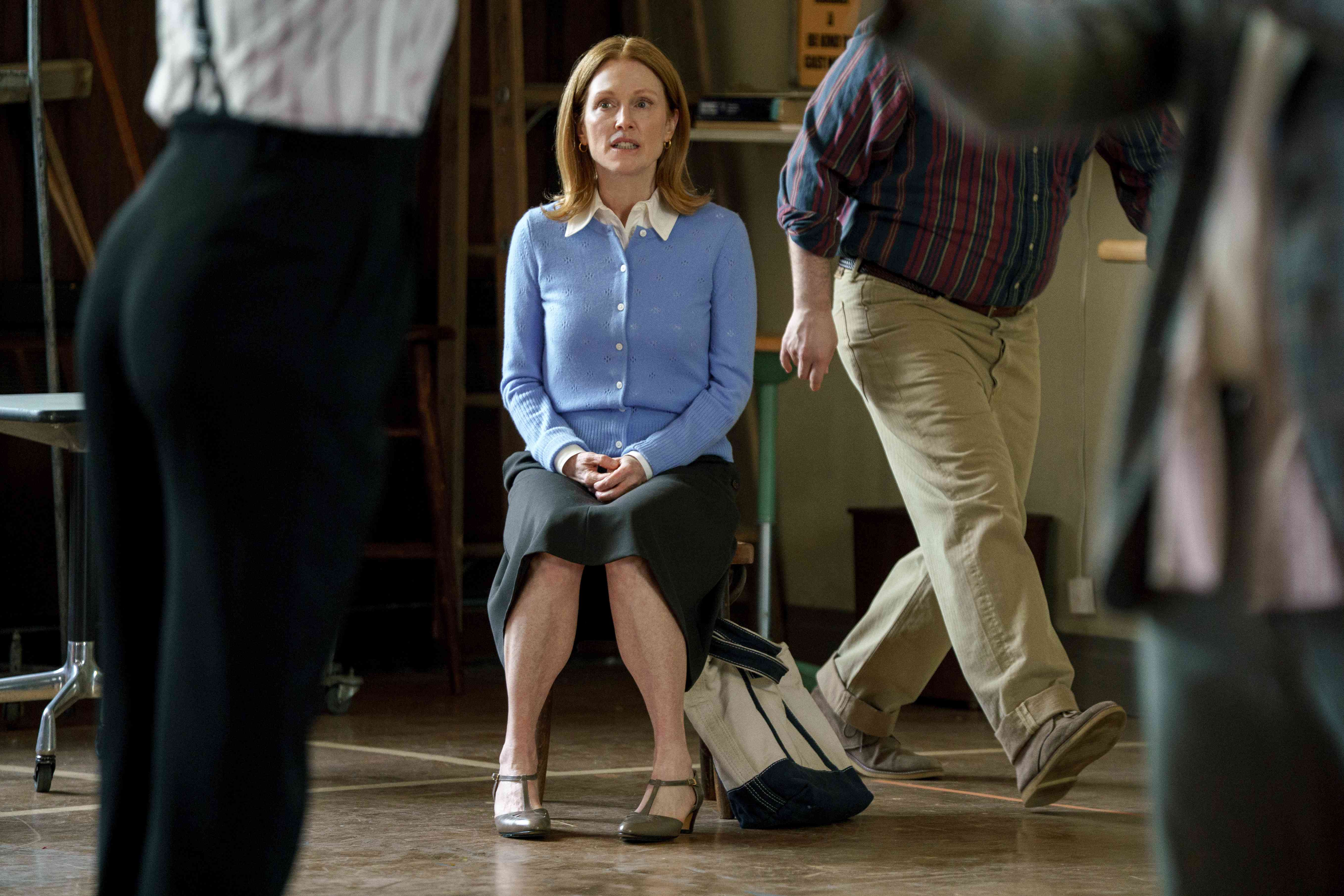 Source-feed image associated with ‘The Debut’ Explodes at Telluride With Julianne Moore’s Gonzo, Career-Best Turn, Thanks to a Toolbelt, Unlit Cigarettes and a Faux Musical