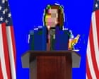 Image from linked report: A fake image of a Georgia mayor kissing a person went viral. Can US voters trust everything they see?