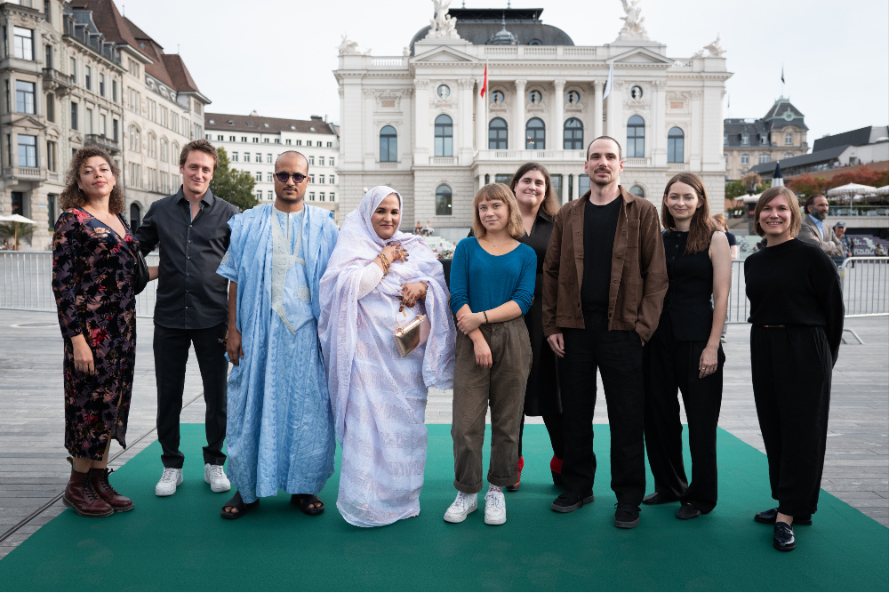 Image from linked report: Greta Thunberg Makes Surprise Appearance at Zurich Premiere of ‘My Home of Wind and Sand,’ Denounces Occupation of Western Sahara