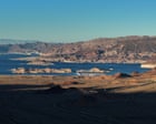 Image from linked report: Police reveal identity of man found in a barrel in drought-stricken Lake Mead