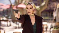 Source-feed image associated with Fans praise Catherine Zeta-Jones for using her Welsh accent in new series