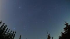 Image from linked report: How to see the Orionid meteor shower