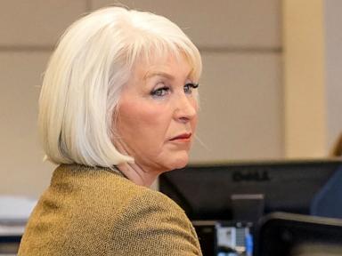 Source-feed image associated with 2020 election denier Tina Peters released from prison