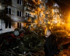 Source-feed image associated with Ukraine war briefing: Kyiv missile attack kills at least nine as Zelenskyy seeks attack role for Starlink