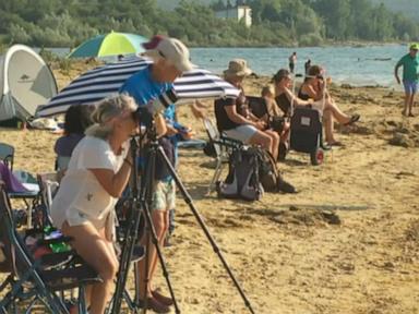 Source-feed image associated with WATCH: Solar eclipse sweeps across Europe