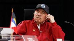 Source-feed image associated with Nicaragua's legislature debates barring opposition from elections