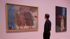 Source-feed image associated with David Hockney depicted a 'peaceful, gay paradise' when homosexuality was a crime