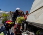 Source-feed image associated with ‘I can only describe it as a war zone’: the rescuers navigating Venezuela’s post-quake hellscape