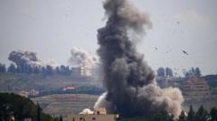 Source-feed image associated with Israel strikes southern Lebanon but partial truce with Hezbollah appears to hold