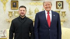 Source-feed image associated with Zelensky and Netanyahu meet Trump as wars in Ukraine and Iran drag on
