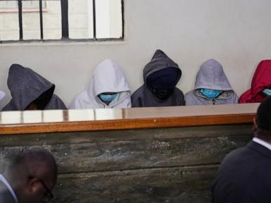 Source-feed image associated with Kenyan authorities to charge students with murder in dorm fire that killed 16 girls