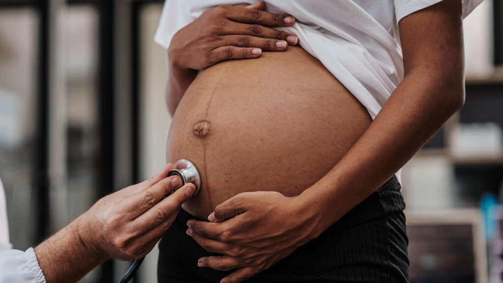 Source-feed image associated with OB-GYN association, deviating from CDC guidance, issues its own vaccine recommendations
