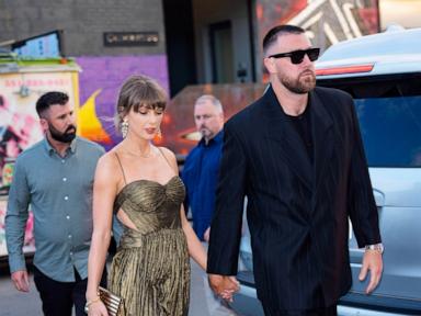 Source-feed image associated with Taylor Swift, Travis Kelce's wedding festivities reportedly kick off at MSG