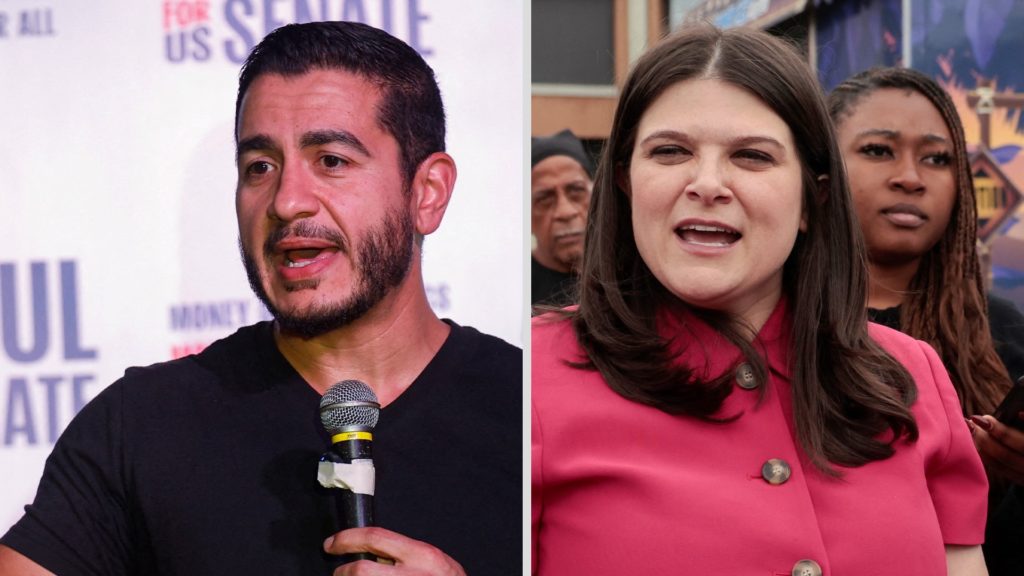 Source-feed image associated with Contentious Michigan Senate primary divides Democrats over direction of party