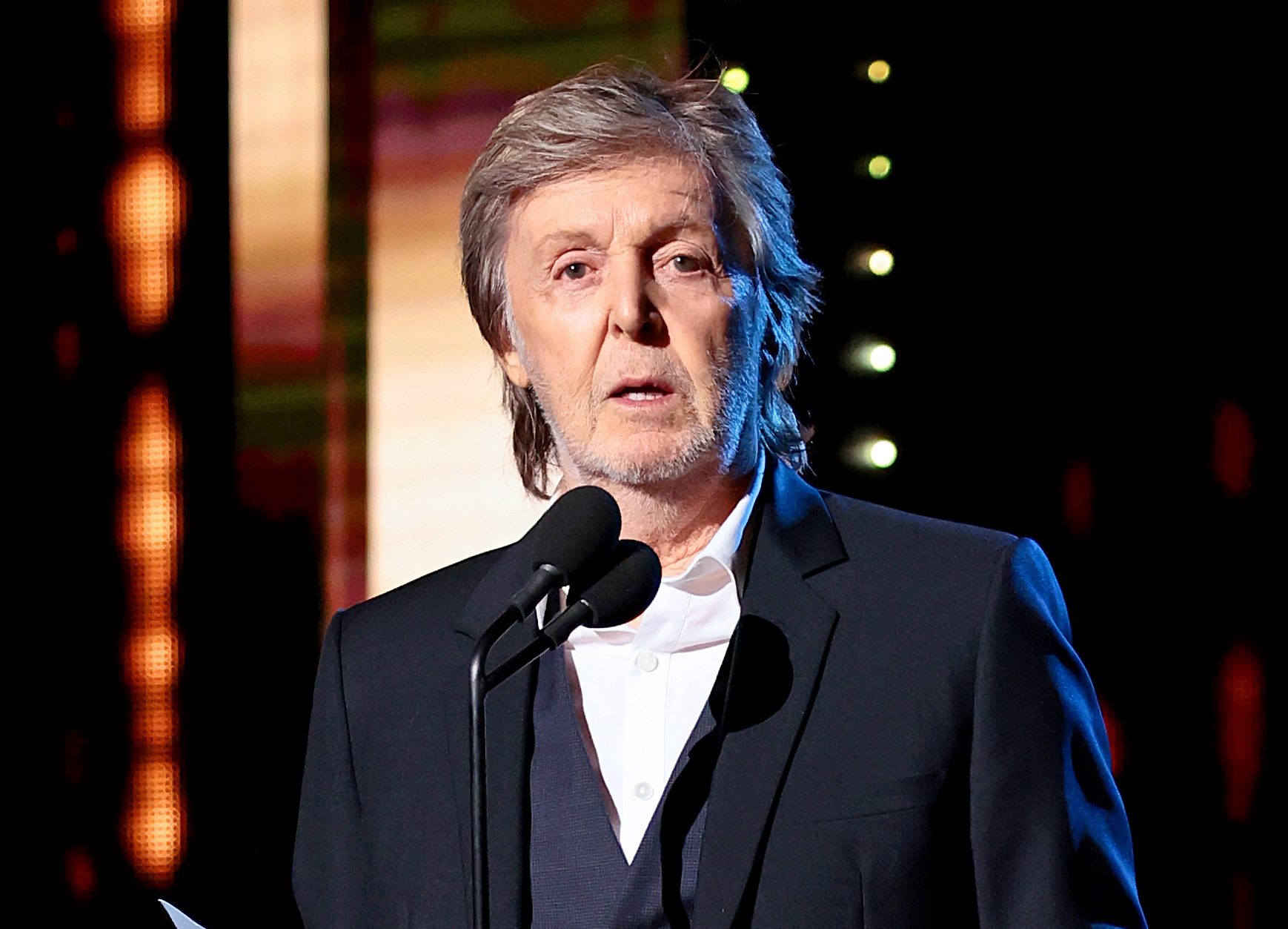 Image from linked report: Paul McCartney Calls Out Beatles Movies Because Paul Mescal Is Shorter Than John Lennon Actor; He Texted Director Sam Mendes: ‘Don’t Do This!’
