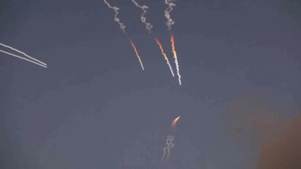 Source-feed image associated with U.S. launches new strikes in Iran after missiles target American bases