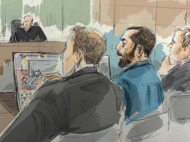 Source-feed image associated with Defendant in Salman Rushdie stabbing declines to testify in terrorism trial