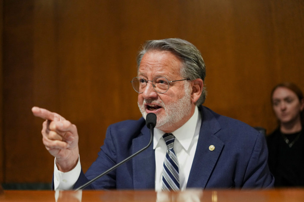 Source-feed image associated with WATCH: 'You, sir, are the failure,' Sen. Peters tells Hegseth over lack of U.S. strategy in Iran war