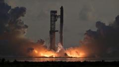 Image from linked report: Watch: From launch to fiery splashdown, SpaceX's Starship completes orbit test