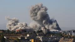 Source-feed image associated with Several reported killed in Israeli strikes on Lebanon despite ceasefire