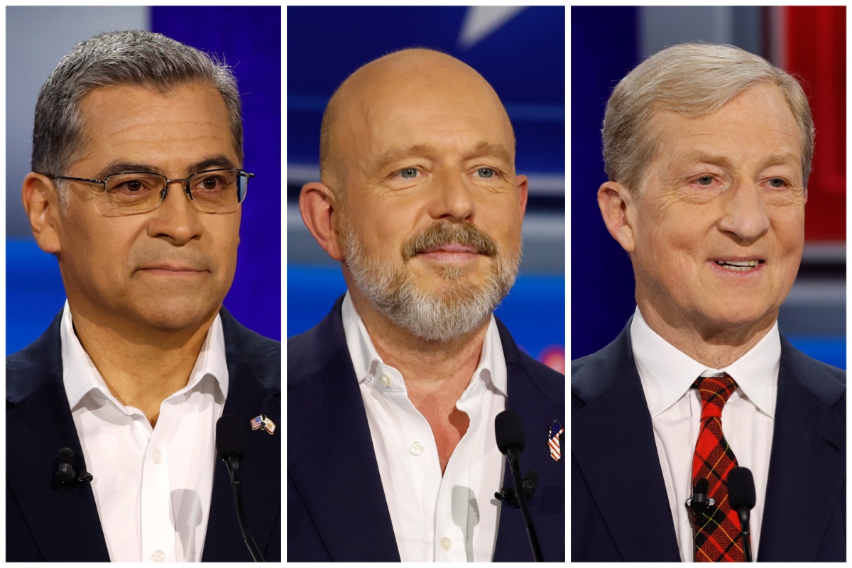 Source-feed image associated with Xavier Becerra and Steve Hilton Lead in Early Returns for California Governor