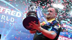 Source-feed image associated with Littler wins Matchplay and smashes records