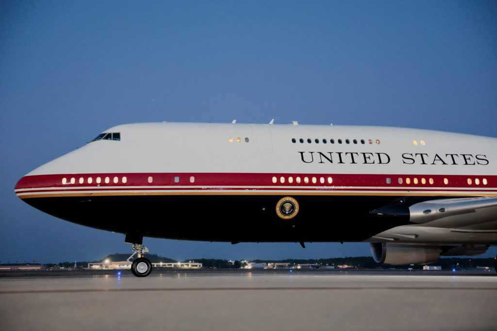 Source-feed image associated with DOJ sought phone records of journalists and relatives in effort to unmask sources of Air Force One security report