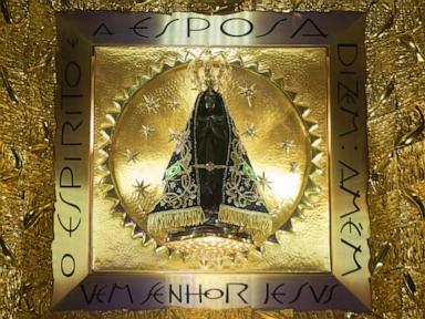 Image from linked report: What to know about the viral claim about Brazil's patron saint jolting a tight presidential race