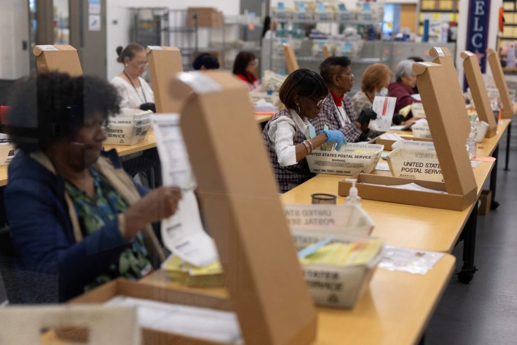 Source-feed image associated with Whistleblower warns USPS rushing new system that could jeopardize mail-in ballots