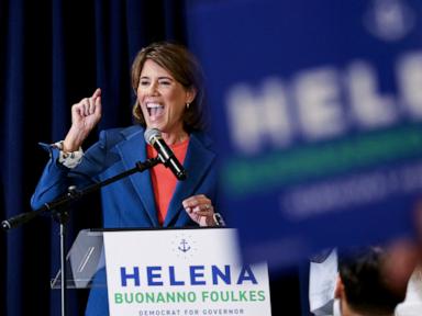 Source-feed image associated with Rhode Island Gov. Dan McKee faces rematch with Helena Foulkes amid turmoil over Washington Bridge