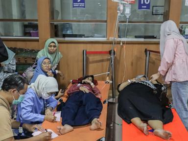 Source-feed image associated with Nearly 2,000 people fall ill in suspected food poisoning in Indonesia