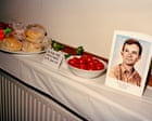 Source-feed image associated with Cupcakes, bunting and a bus stuck in the mud: the funeral of Martin Parr – in pictures